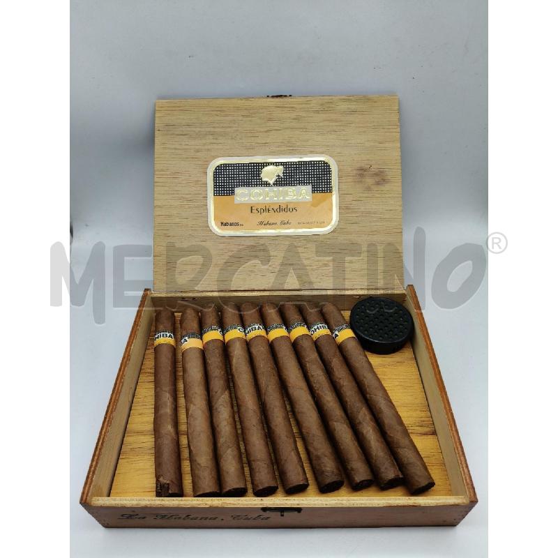 BOX DA ESP SIGARI COHIBA ESPLENDIDOS + HUMIDOR | Mercatino dell'Usato Roma talenti 1