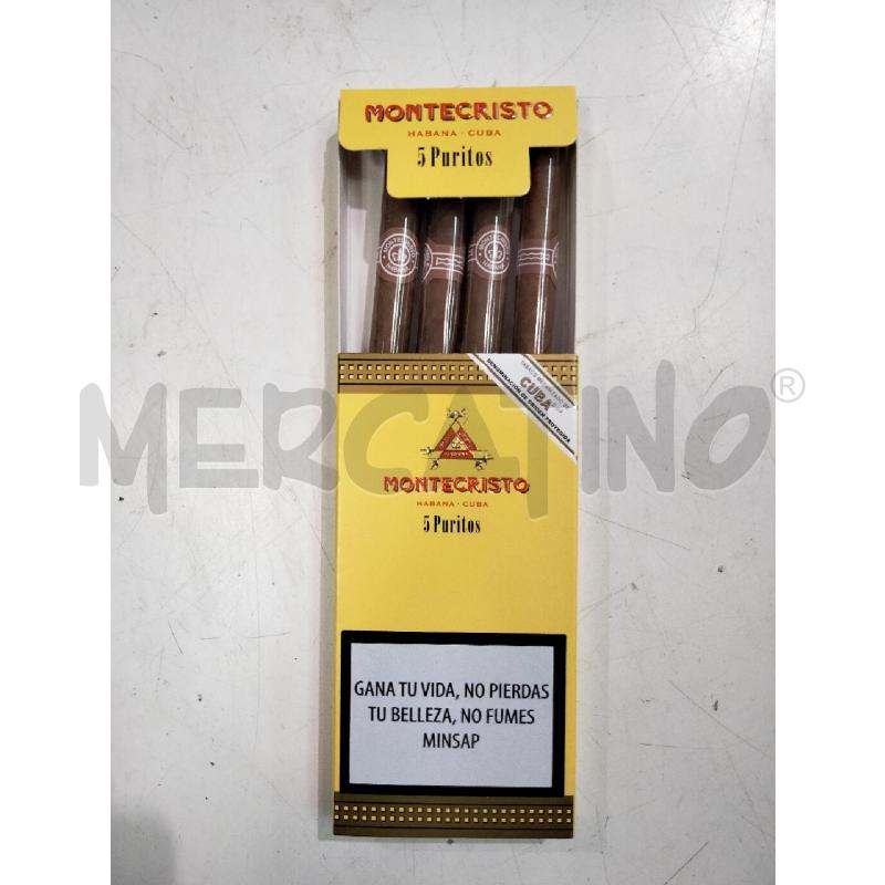 BOX SIGARI MONTECRISTO 5 PURITOS (SONO 4) | Mercatino dell'Usato Roma talenti 2