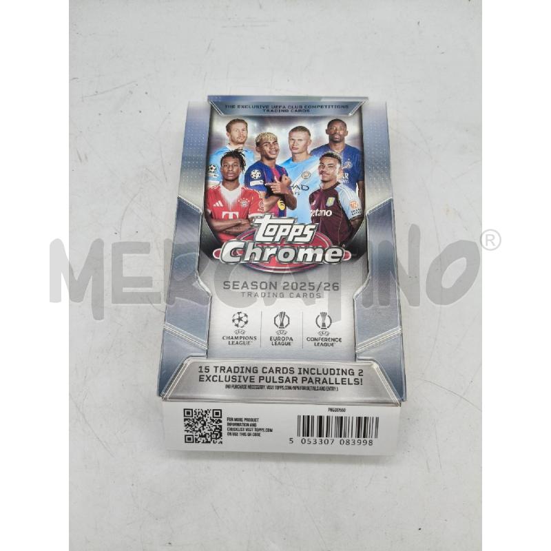 BOX TOPPS CHROME PREMIER LEAGUE | Mercatino dell'Usato Roma talenti 1