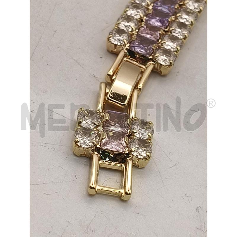 BRACCIALE 107R GIAL TENNIS TRE FILI MULTICOLO LINEA CENTRA | Mercatino dell'Usato Roma talenti 3