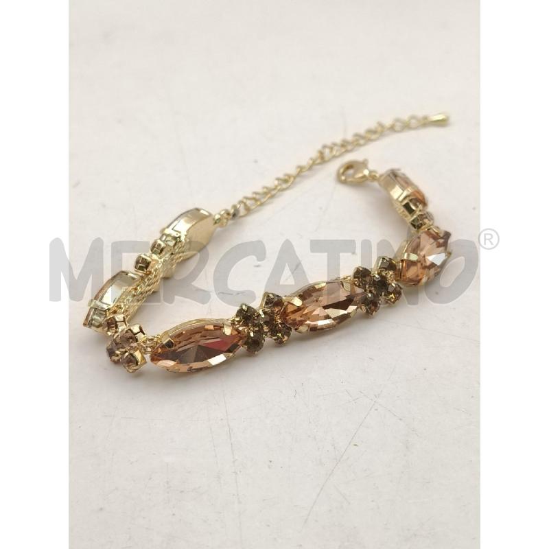 BRACCIALE 127B PIETRE OVALE ARA | Mercatino dell'Usato Roma talenti 1