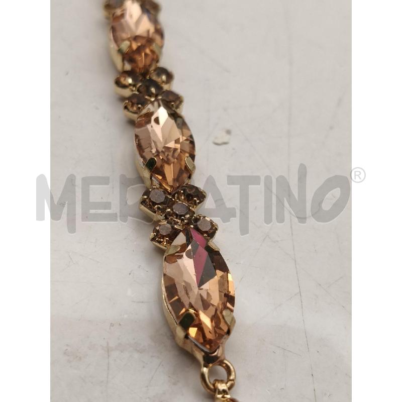BRACCIALE 127B PIETRE OVALE ARA | Mercatino dell'Usato Roma talenti 2