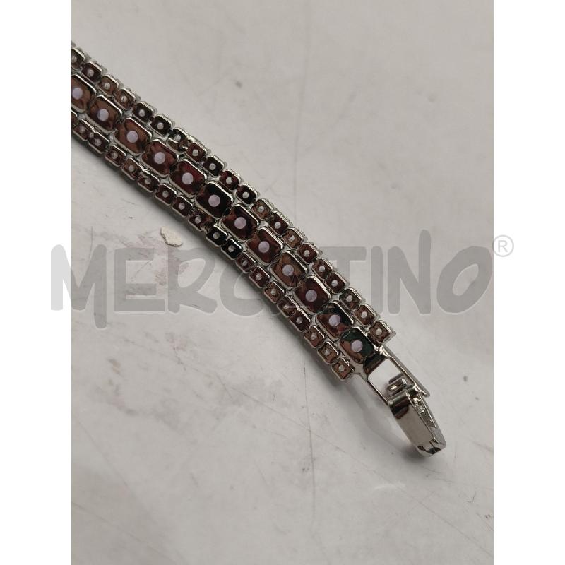 BRACCIALE 165O TENNIS GRI LINEA CENTRAL VIOLA  | Mercatino dell'Usato Roma talenti 3