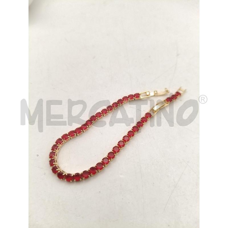 BRACCIALE 23AD TENNIS BIA RSS GIA | Mercatino dell'Usato Roma talenti 1