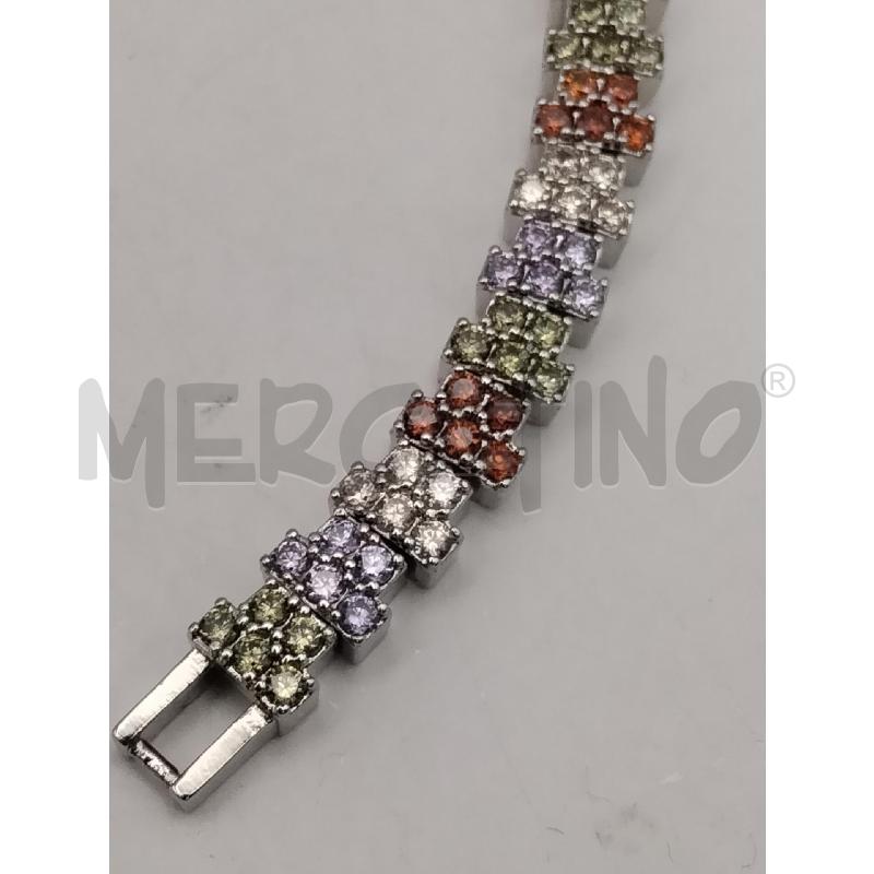 BRACCIALE 96C PIRAMIDI MULTICOLOR ZIGZAG | Mercatino dell'Usato Roma talenti 3