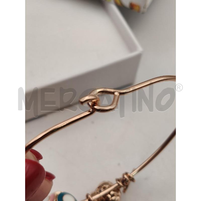 BRACCIALE AMO CAPRI RIG ROSE PEND CAMPANELLA SMALTO  | Mercatino dell'Usato Roma talenti 3