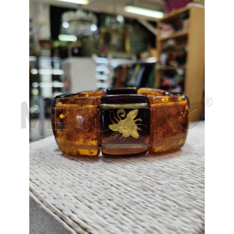BRACCIALE ELAST RETT MARR FIORI/AMB | Mercatino dell'Usato Roma talenti 1