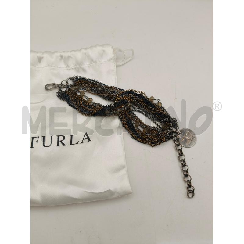 BRACCIALE FURLA MULTIFILI CATENE INTRE  | Mercatino dell'Usato Roma talenti 1