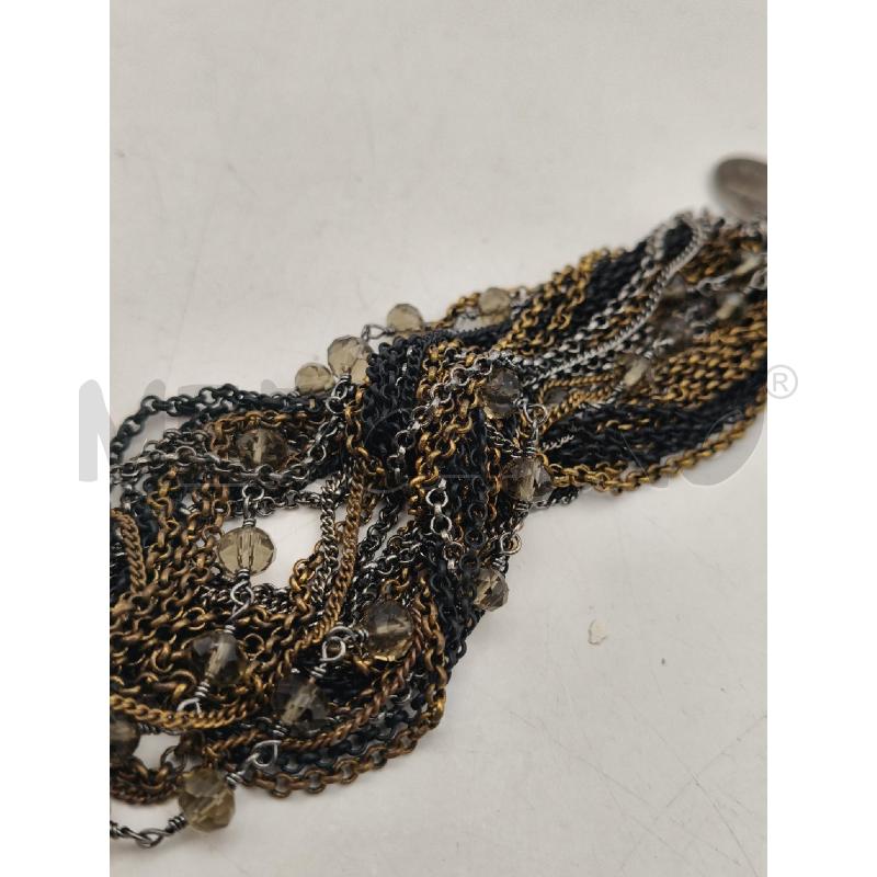 BRACCIALE FURLA MULTIFILI CATENE INTRE  | Mercatino dell'Usato Roma talenti 4
