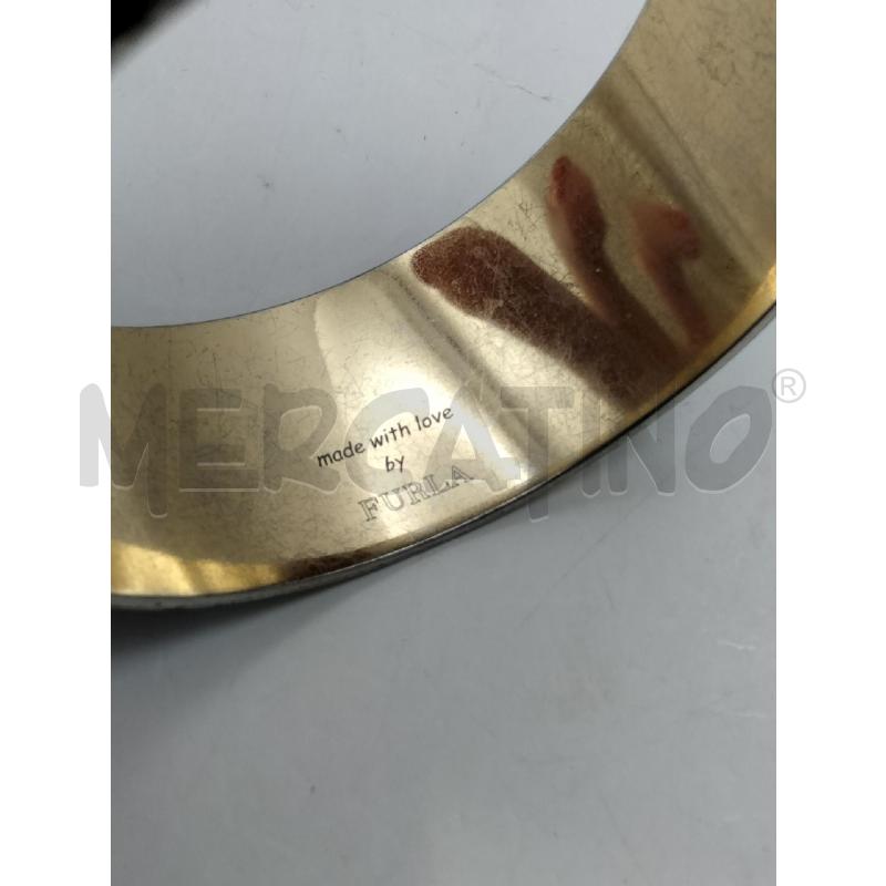 BRACCIALE FURLA RIGIDO SMALTO BLU/CEL/BIA GIAL  | Mercatino dell'Usato Roma talenti 2