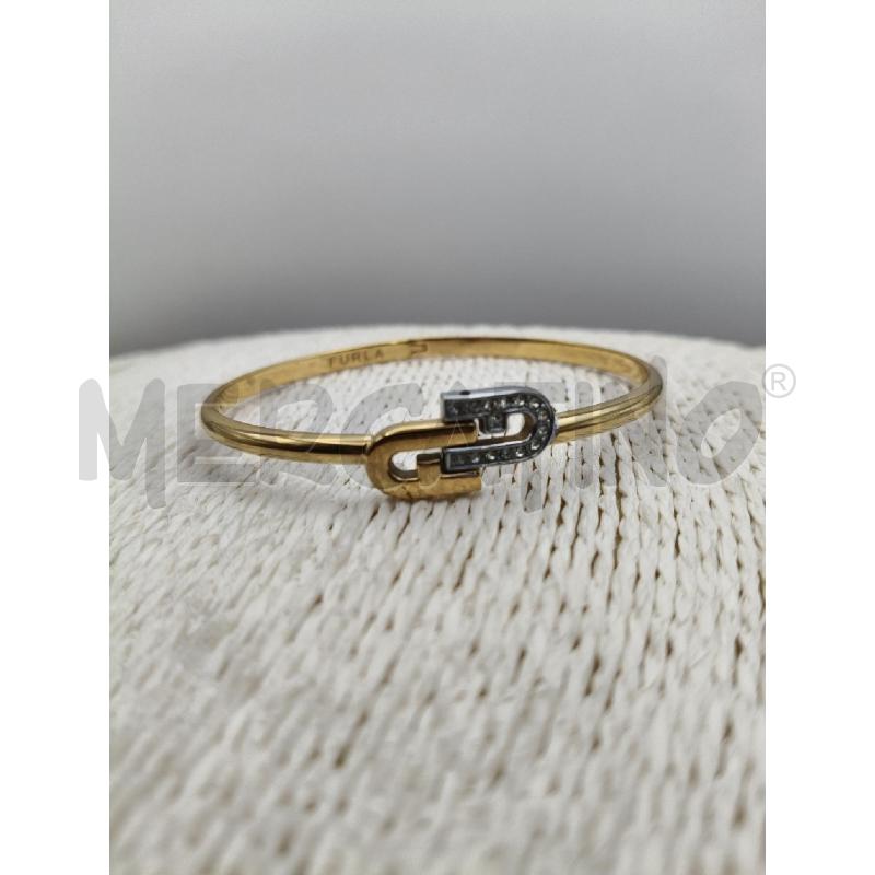 BRACCIALE FURLA RIG DOR LOGO STRASS | Mercatino dell'Usato Roma talenti 1