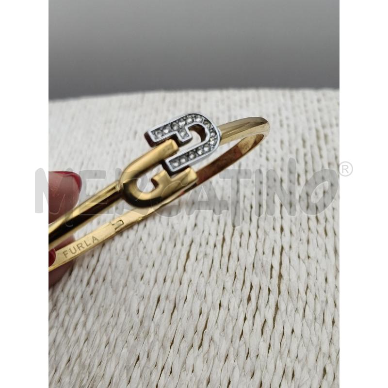BRACCIALE FURLA RIG DOR LOGO STRASS | Mercatino dell'Usato Roma talenti 3