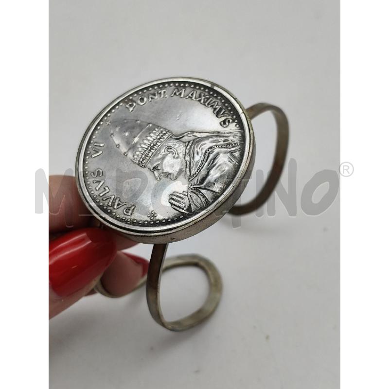 BRACCIALE FUSION RIG MONETA PAPA PAOLO VI | Mercatino dell'Usato Roma talenti 2