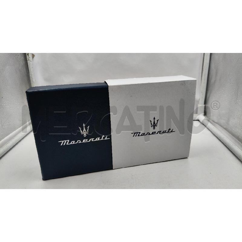 BRACCIALE MASERATI ACCIAIO SEGM CENTRALE NERO | Mercatino dell'Usato Roma talenti 5