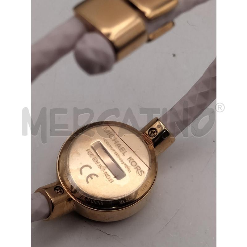 BRACCIALE MICHAEL KORS GOMMA ROSA CENTR TONDO DORATO | Mercatino dell'Usato Roma talenti 2