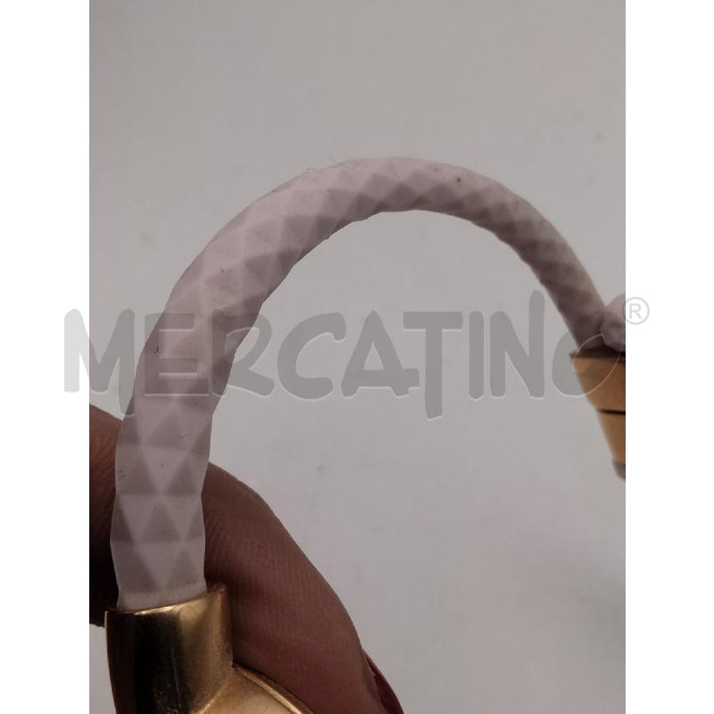 BRACCIALE MICHAEL KORS GOMMA ROSA CENTR TONDO DORATO | Mercatino dell'Usato Roma talenti 4