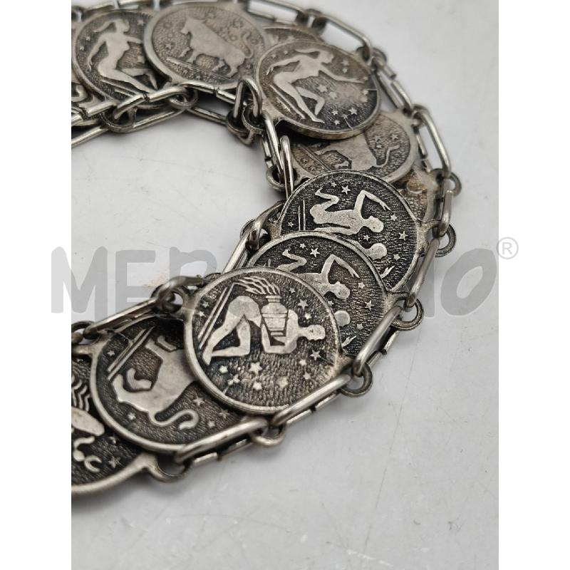 BRACCIALE MONETE SEGNI ZODIACALI MET | Mercatino dell'Usato Roma talenti 2