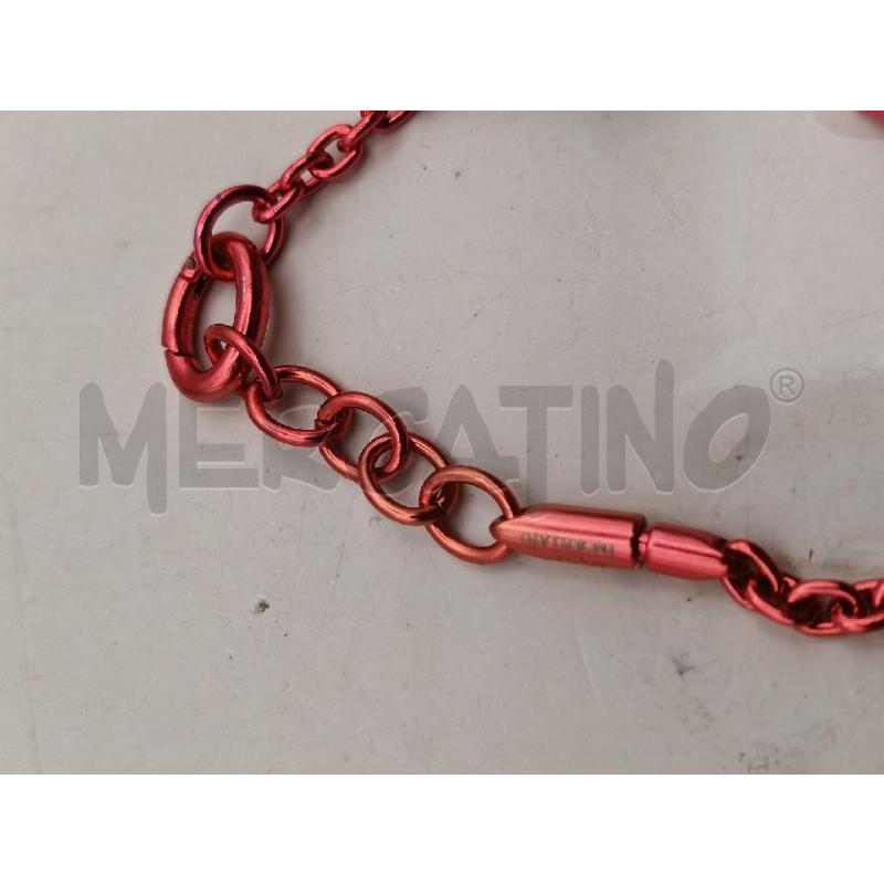 BRACCIALE MORELLATO ROSA METAL FIORI GOMMA | Mercatino dell'Usato Roma talenti 3