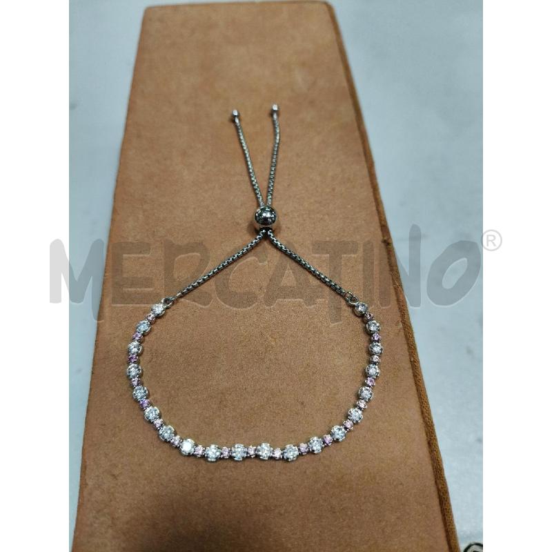 BRACCIALE PANDORA REGOL STRASS BIA MAGENTA | Mercatino dell'Usato Roma talenti 1