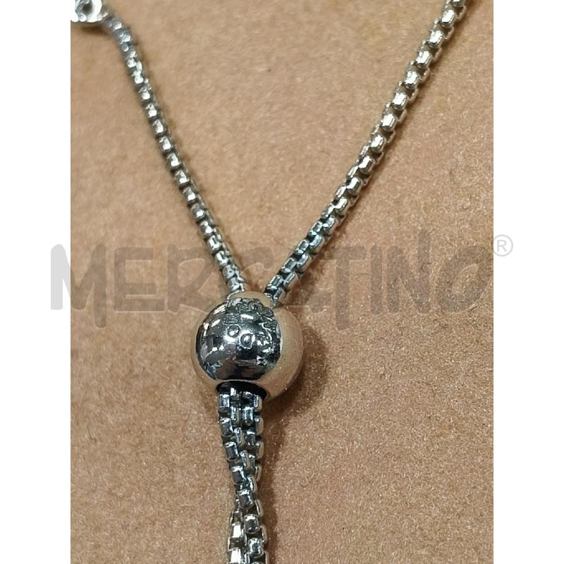BRACCIALE PANDORA REGOL STRASS BIA MAGENTA | Mercatino dell'Usato Roma talenti 3