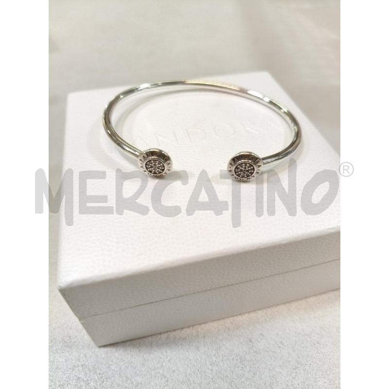 BRACCIALE PANDORA RIG FINALI TONDO PAVE  | Mercatino dell'Usato Roma talenti 1