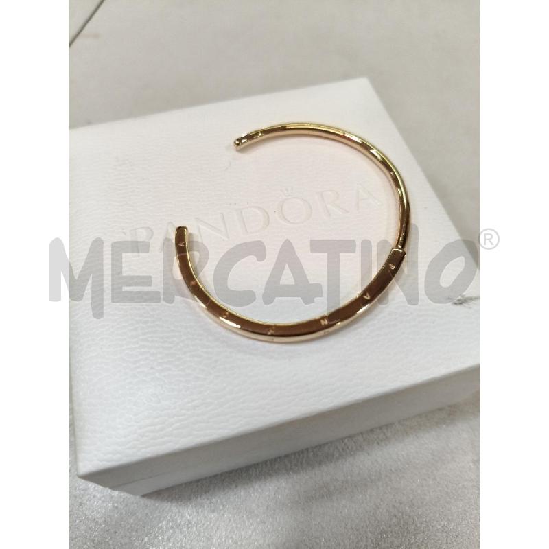 BRACCIALE PANDORA RIG ROSE LOGO PANDORA | Mercatino dell'Usato Roma talenti 1