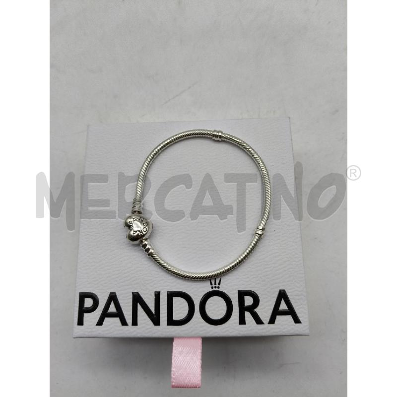 BRACCIALE PANDORA SNAKE CHIUSURA CUORE  | Mercatino dell'Usato Roma talenti 4