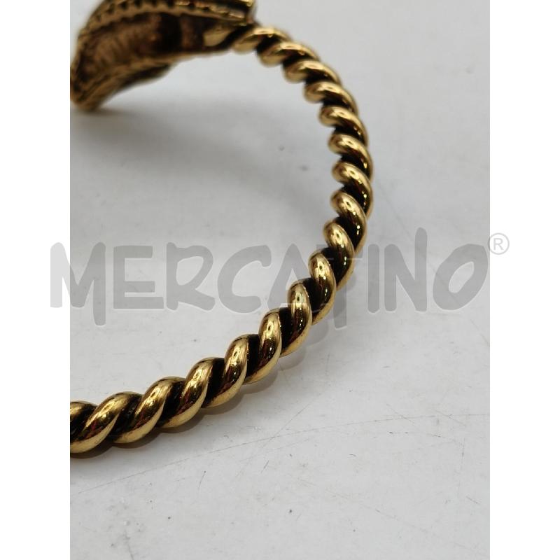 BRACCIALE RIG BRUNITO TORCHON SERPENTE CONTRARIE PIETRE AZZ ROSA | Mercatino dell'Usato Roma talenti 3