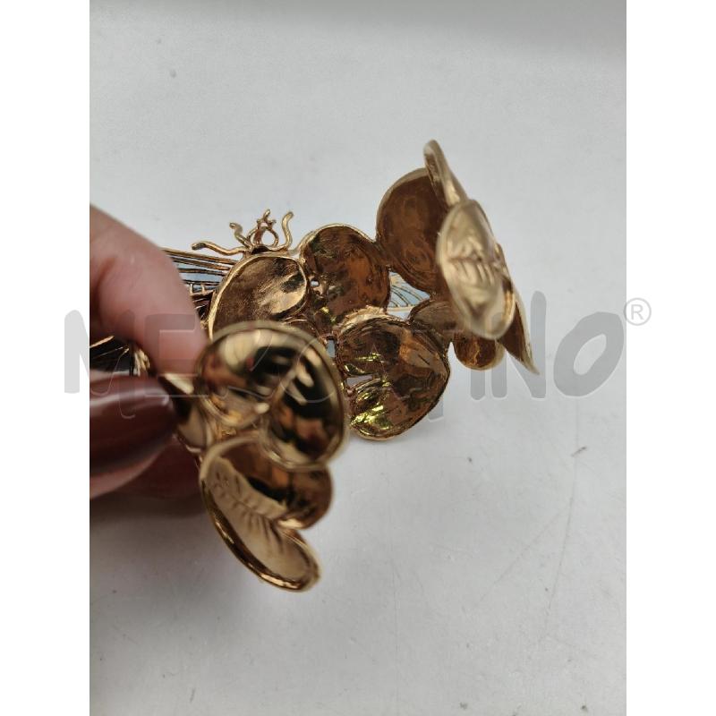 BRACCIALE RIG DIR FOGLIE MAXI LUBELLULA  | Mercatino dell'Usato Roma talenti 3