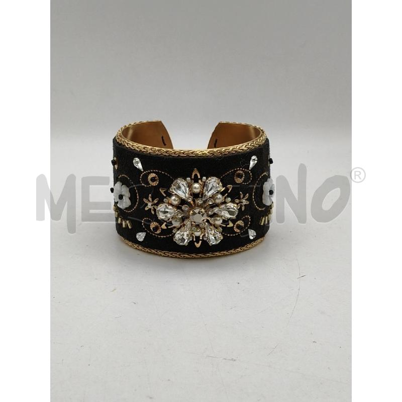 BRACCIALE RIG DOR/NE PIETRINE BIA PERLINE  | Mercatino dell'Usato Roma talenti 1