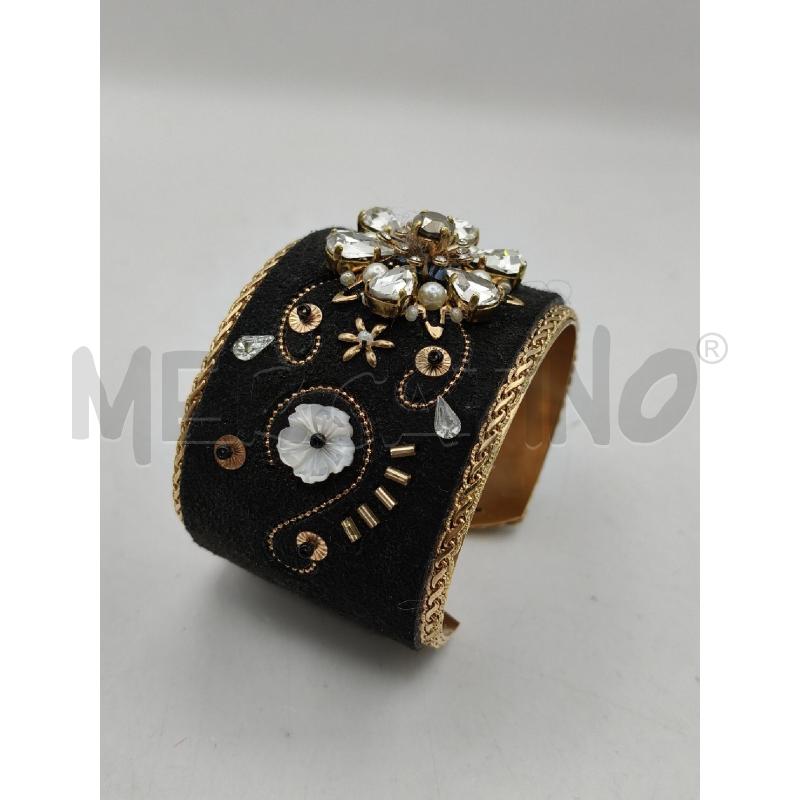 BRACCIALE RIG DOR/NE PIETRINE BIA PERLINE  | Mercatino dell'Usato Roma talenti 2
