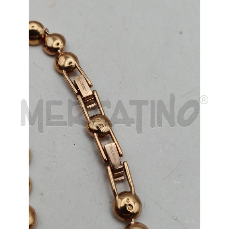 BRACCIALE SWAROVSKI DOR TONDI CRISTALLI BIANCHI  | Mercatino dell'Usato Roma talenti 4
