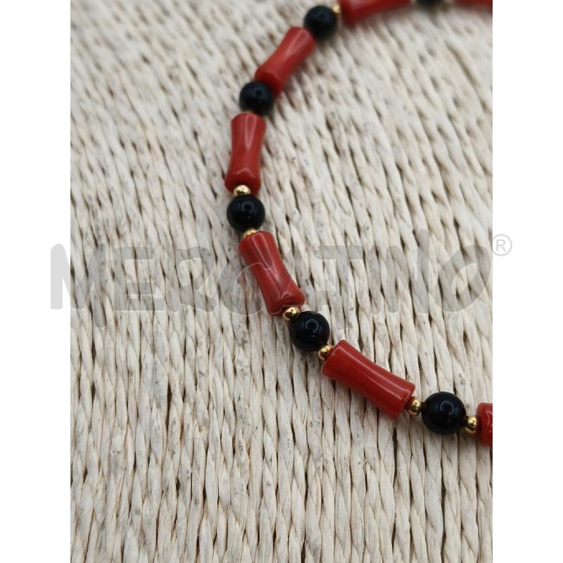 BRACCIALE TUBETTI COR SFERE NE CHIUS DOR  | Mercatino dell'Usato Roma talenti 3