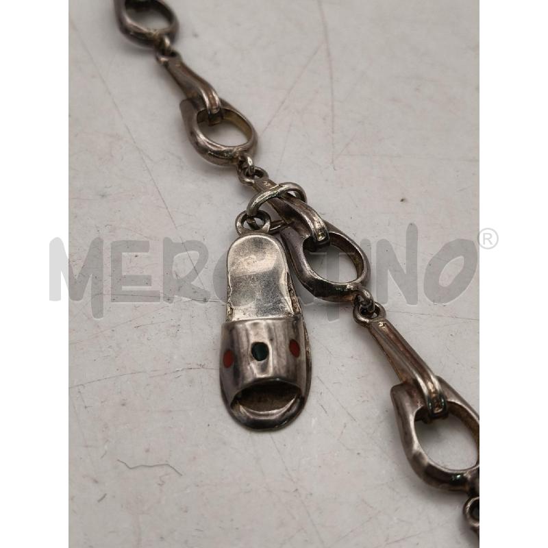 BRACCIALE VINT FUSION ANELLI PEND CIABATTA | Mercatino dell'Usato Roma talenti 2