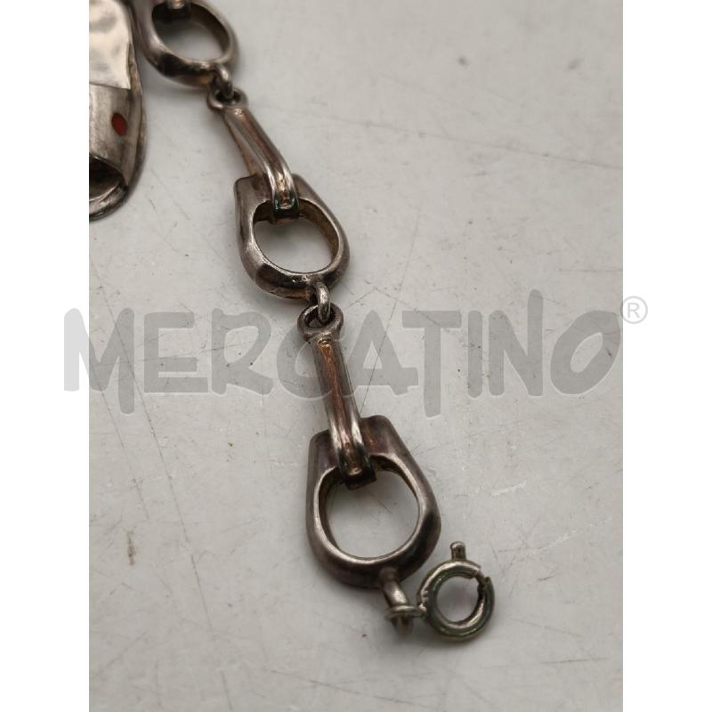 BRACCIALE VINT FUSION ANELLI PEND CIABATTA | Mercatino dell'Usato Roma talenti 3