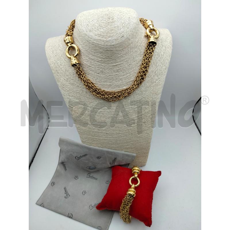 BRACCIALE VINT MULTICAT ANELLI DOR | Mercatino dell'Usato Roma talenti 4