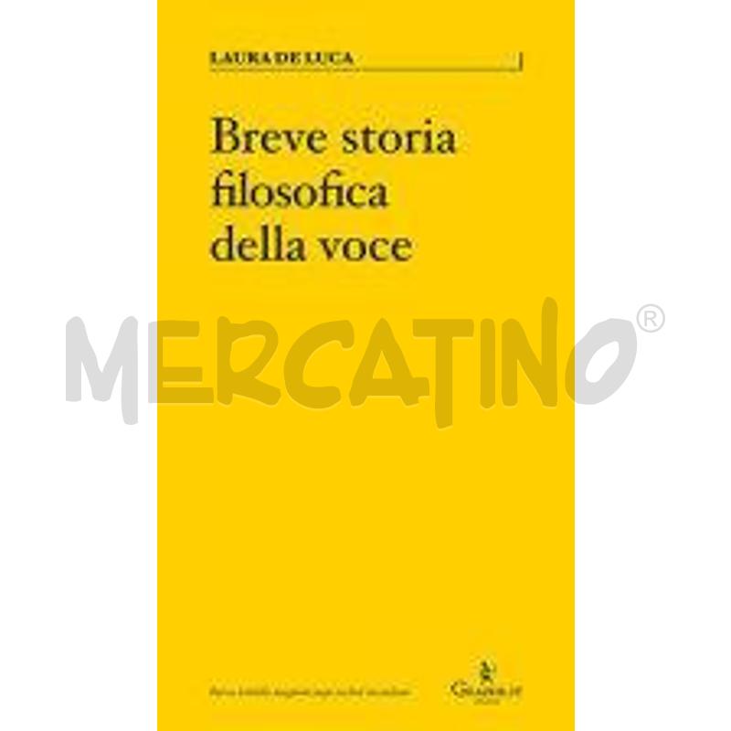 BREVE STORIA FILOSOFICA DELLA VOCE | Mercatino dell'Usato Roma talenti 1