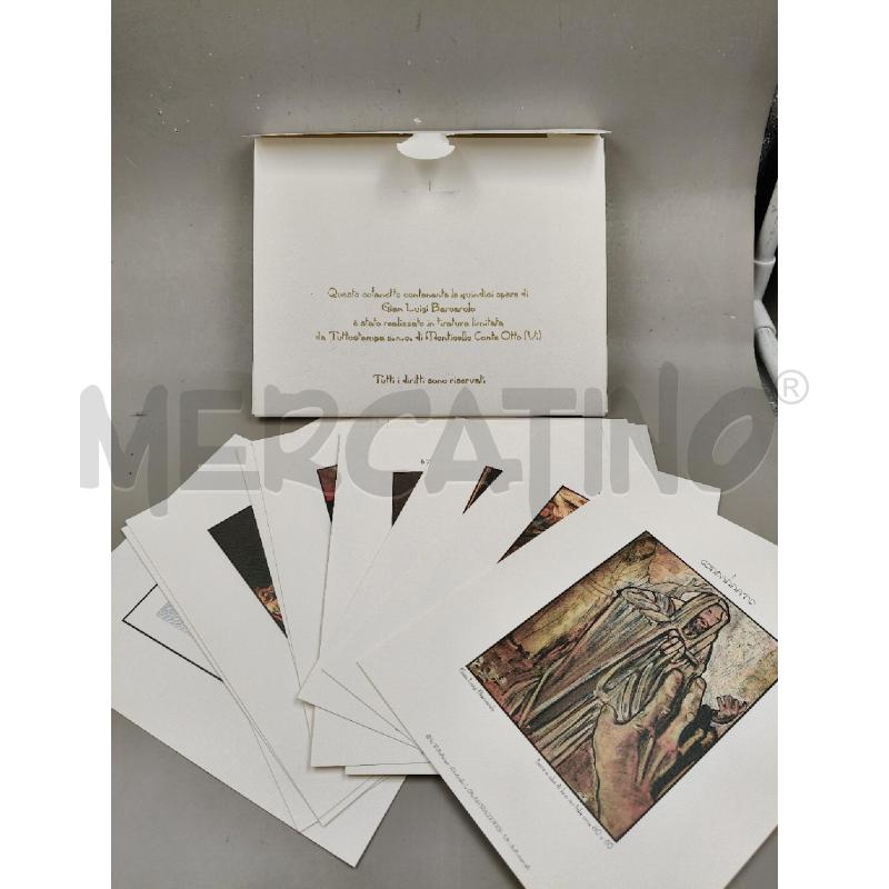 BUSTA CARTOLINA ARTISTICHE BARCAROLO | Mercatino dell'Usato Roma talenti 2