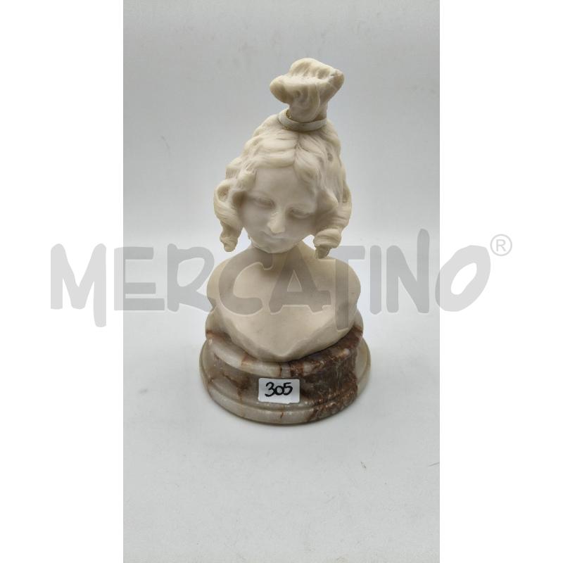 BUSTINO FEMMINILE MARMO ART NOUVEAU | Mercatino dell'Usato Roma talenti 1