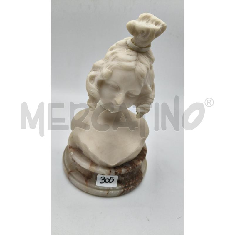 BUSTINO FEMMINILE MARMO ART NOUVEAU | Mercatino dell'Usato Roma talenti 2