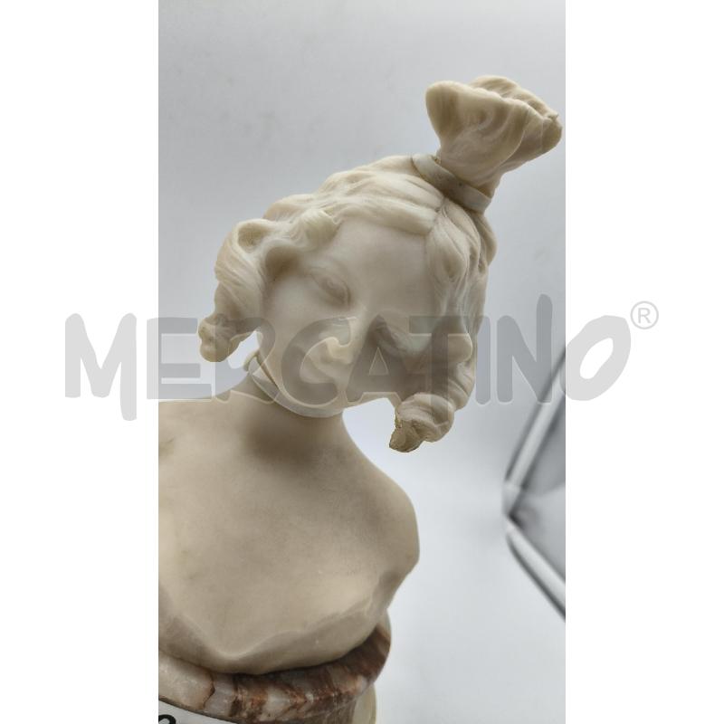BUSTINO FEMMINILE MARMO ART NOUVEAU | Mercatino dell'Usato Roma talenti 4