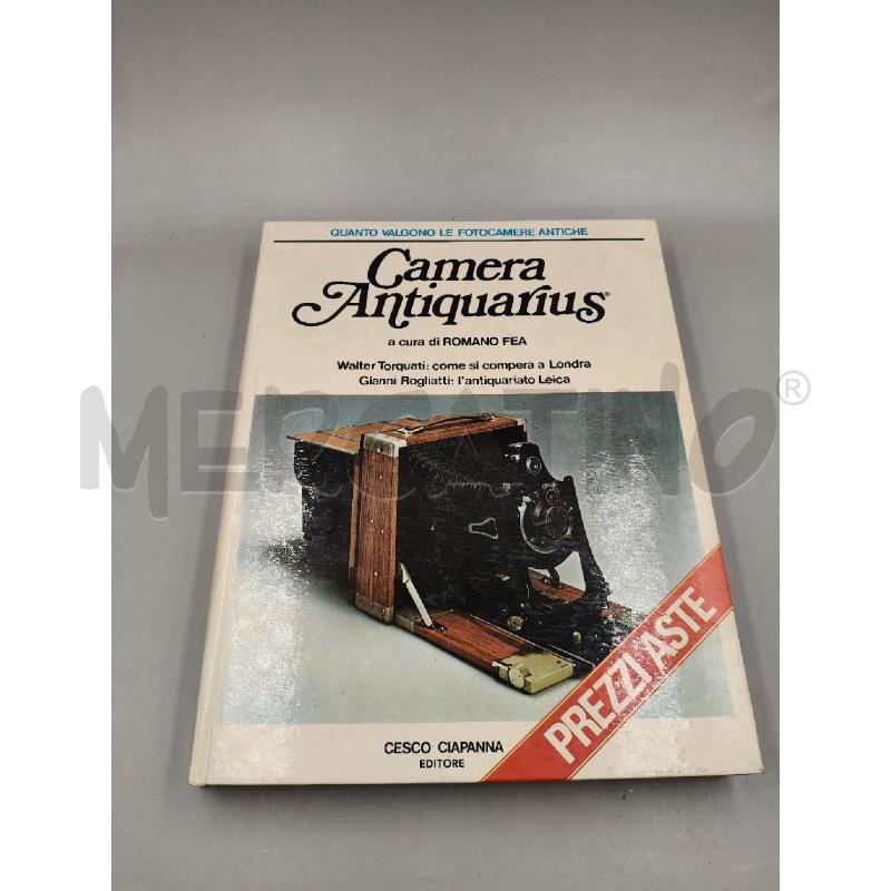 CAMERA ANTIQUARIUS ROMANO FEA  | Mercatino dell'Usato Roma talenti 1