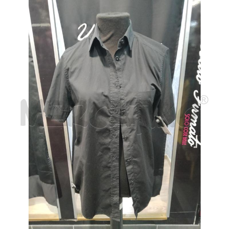 CAMICIA D DG NERO MAN CORTA AVVIT | Mercatino dell'Usato Roma talenti 1
