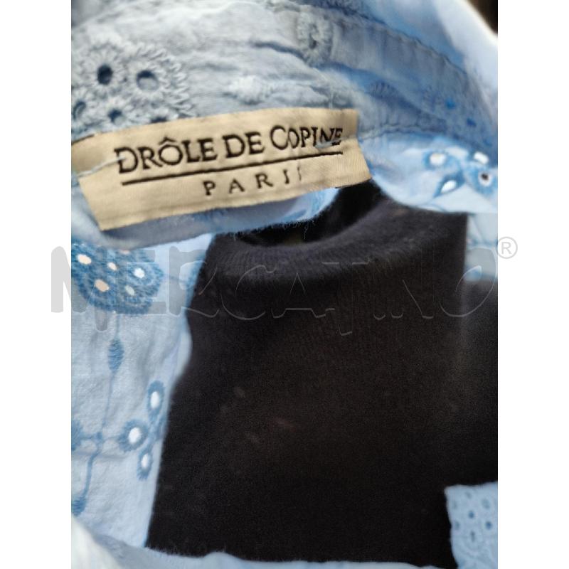 CAMICIA D DROLE DE COPINE CEL SANGALLO  | Mercatino dell'Usato Roma talenti 4