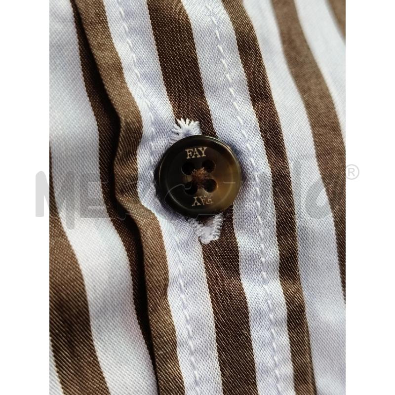 CAMICIA D FAY RIGHE CEL MARR TASCHINI  | Mercatino dell'Usato Roma talenti 3