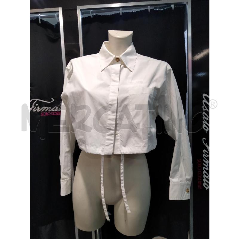 CAMICIA D ISABELLE BLANCHE BIANCA STRUTTURATA  | Mercatino dell'Usato Roma talenti 1