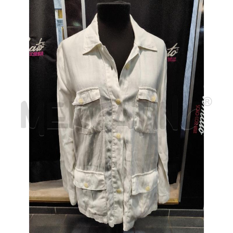 CAMICIA SAHARIANA MARELLA LINO PANNA | Mercatino dell'Usato Roma talenti 1