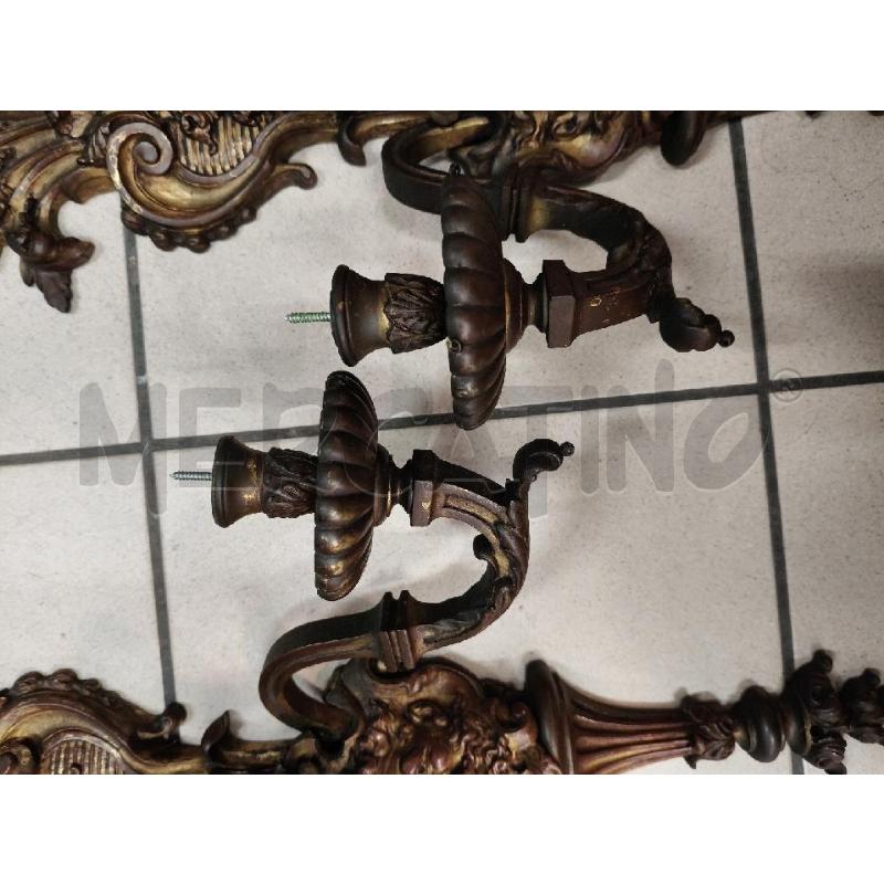 CANDELABRO COPPIA 3L BRONZA | Mercatino dell'Usato Roma talenti 4