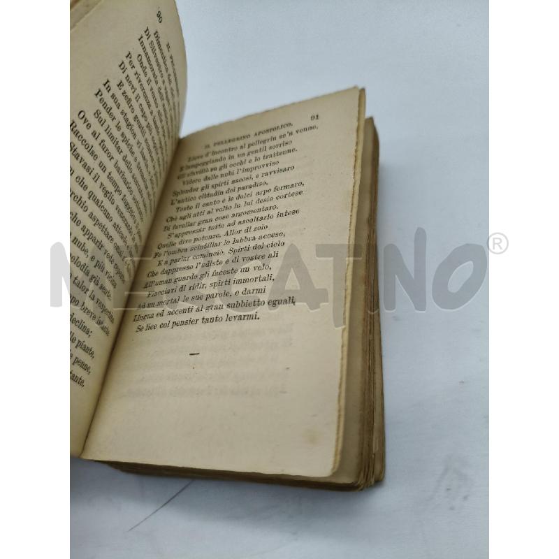 CANTI E POEMI DI VICNENZO MONTI CARDUCCI 1891 VOLUME I | Mercatino dell'Usato Roma talenti 2