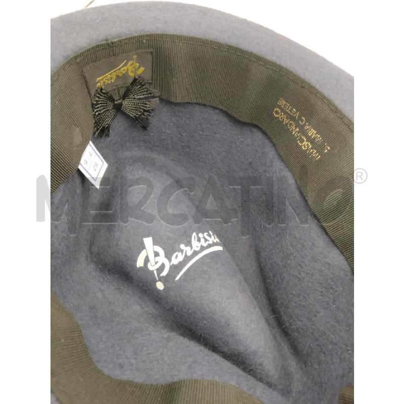 CAPPELLO UOMO BARBISIO CARTA DA ZUCCHERO FASCIA GROS  | Mercatino dell'Usato Roma talenti 3